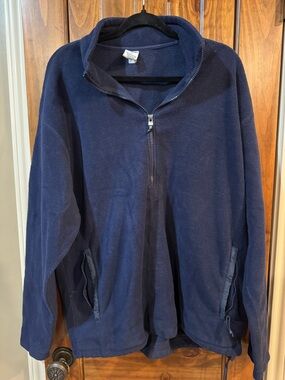 Old Navy Navy Blue Fleece Pullover